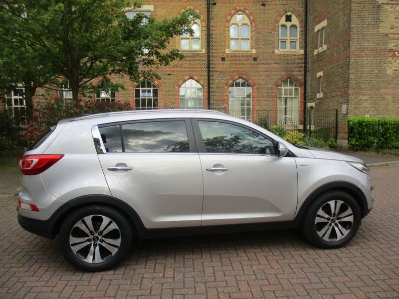 Kia Sportage 2.0 Crdi Kx-3 Sat Nav - 2012 12 LB12HGU Silver #3