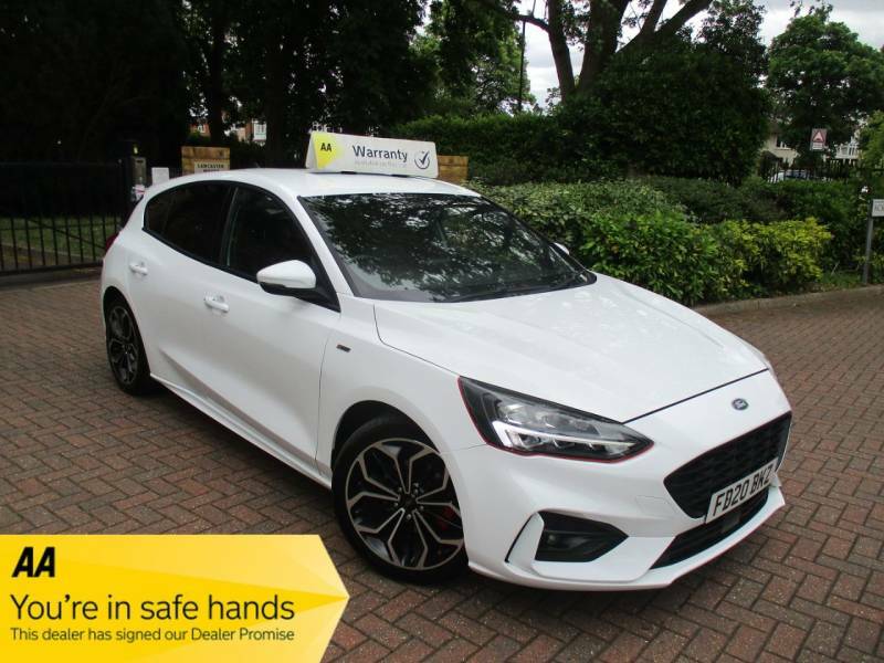 Ford Focus 1.0 Ecoboost 125 St-line X Sh Nav Bluetoo White