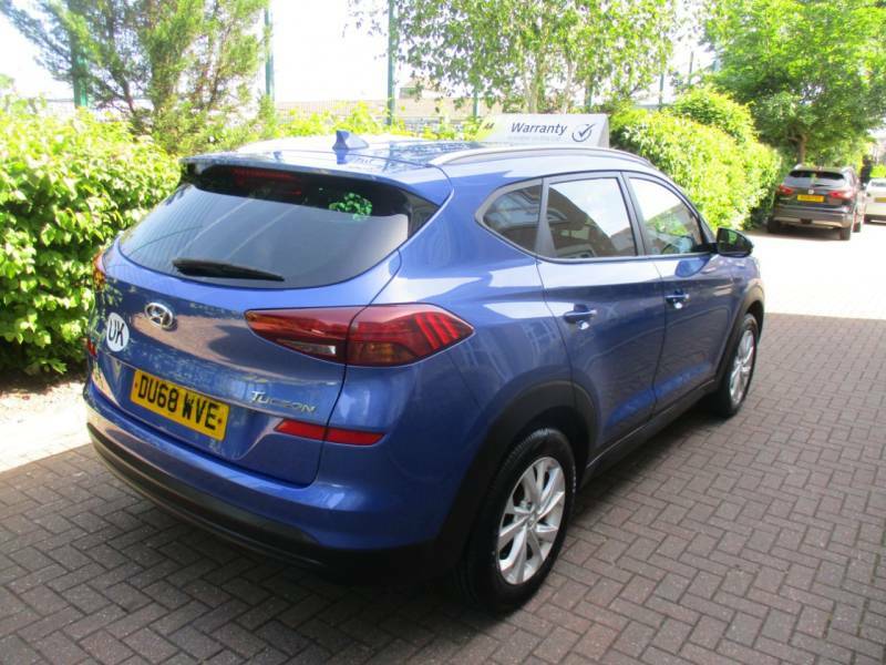 Hyundai Tucson 1.6 Gdi Se Nav 2Wd Fsh Satnav Bluetooth Alloys DU68WVE Blue #6