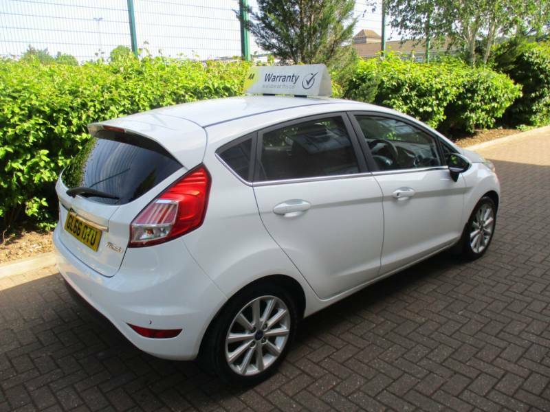 Ford Fiesta 1.0 Ecoboost Titanium Sh Bluetooth Alloys - 20 GL66OTU White #5