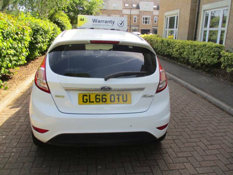 Ford Fiesta 1.0 Ecoboost Titanium Sh Bluetooth Alloys - 20 GL66OTU White #6