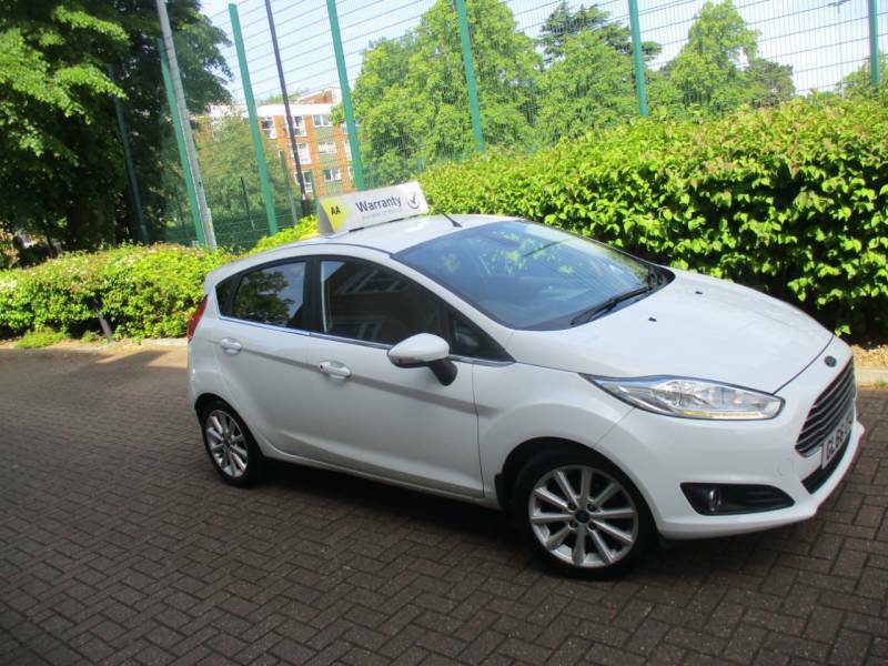Ford Fiesta 1.0 Ecoboost Titanium Sh Bluetooth Alloys - 20 GL66OTU White #3