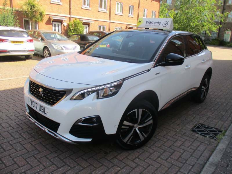 Peugeot 3008 1.2 Puretech Gt Line Sh Satnav Bluetooth Alloy White