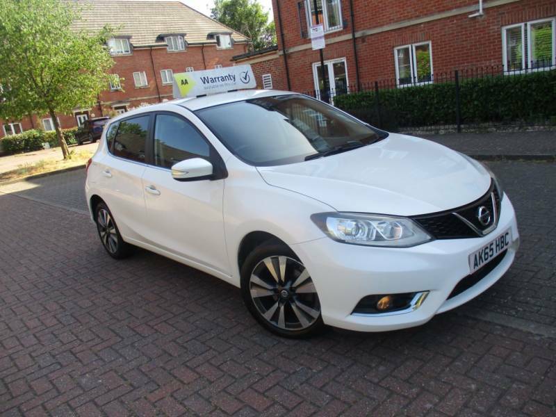 Nissan Pulsar 1.2 Dig-t N-tec Sat Nav Rear Camera - 2015 65 White #3
