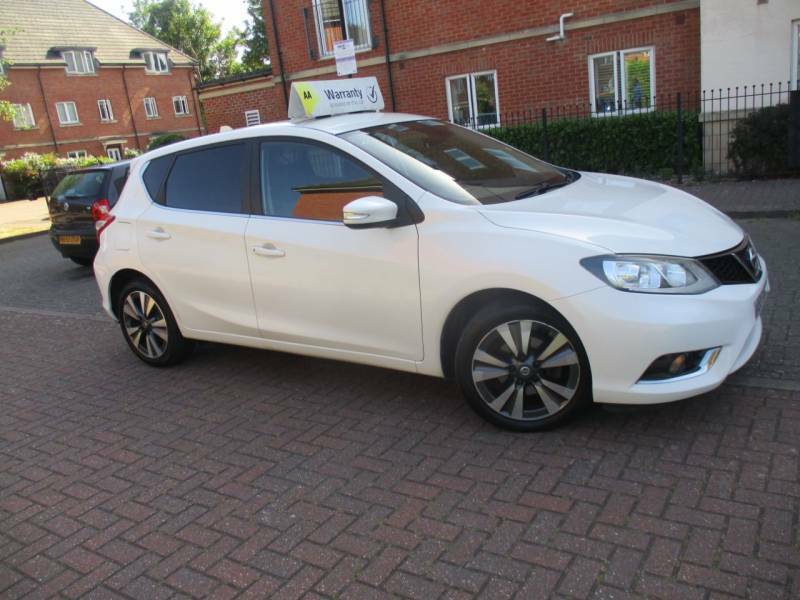 Nissan Pulsar 1.2 Dig-t N-tec Sat Nav Rear Camera - 2015 65 White #4