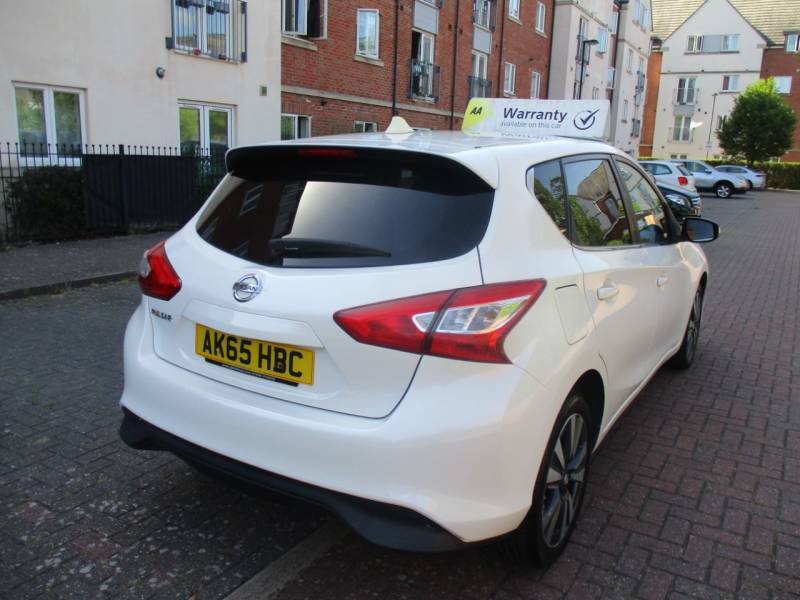 Nissan Pulsar 1.2 Dig-t N-tec Sat Nav Rear Camera - 2015 65 White #6