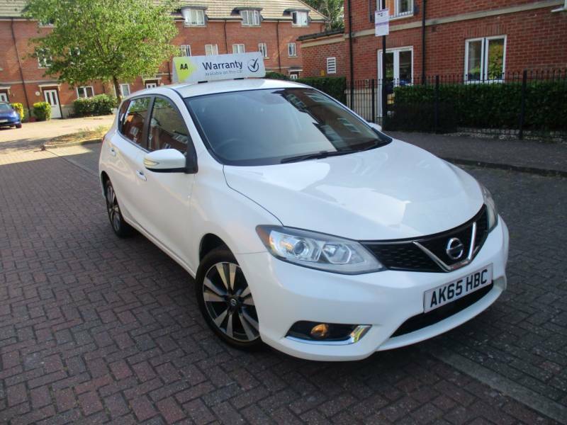 Nissan Pulsar 1.2 Dig-t N-tec Sat Nav Rear Camera - 2015 65 White