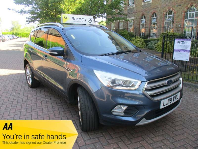 Ford Kuga 1.5 Ecoboost Titanium 2Wd Fsh Nav Bluetooth Al LJ19VRL Blue #3