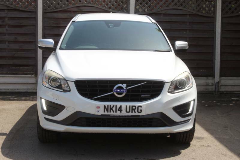 Volvo XC60 D5 215 R Design Lux Nav Awd - 2014 14 NK14URG White #4