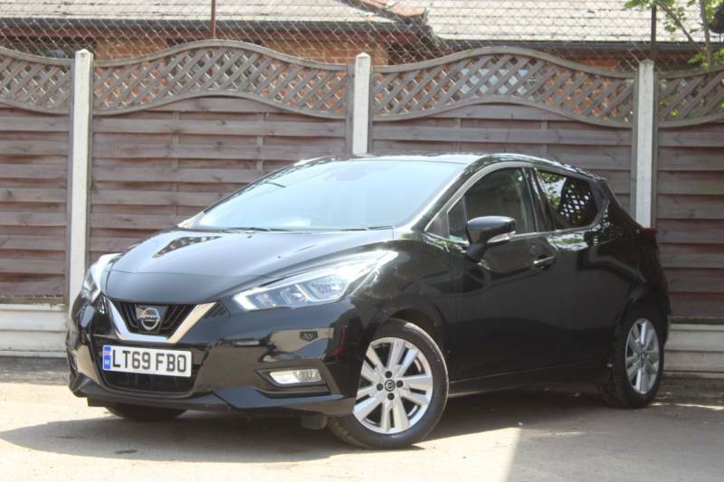 Nissan Micra 1.0 Ig-t 100 Acenta - 2019 69 LT69FBO Black #6