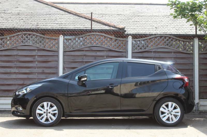Nissan Micra 1.0 Ig-t 100 Acenta - 2019 69 LT69FBO Black #5