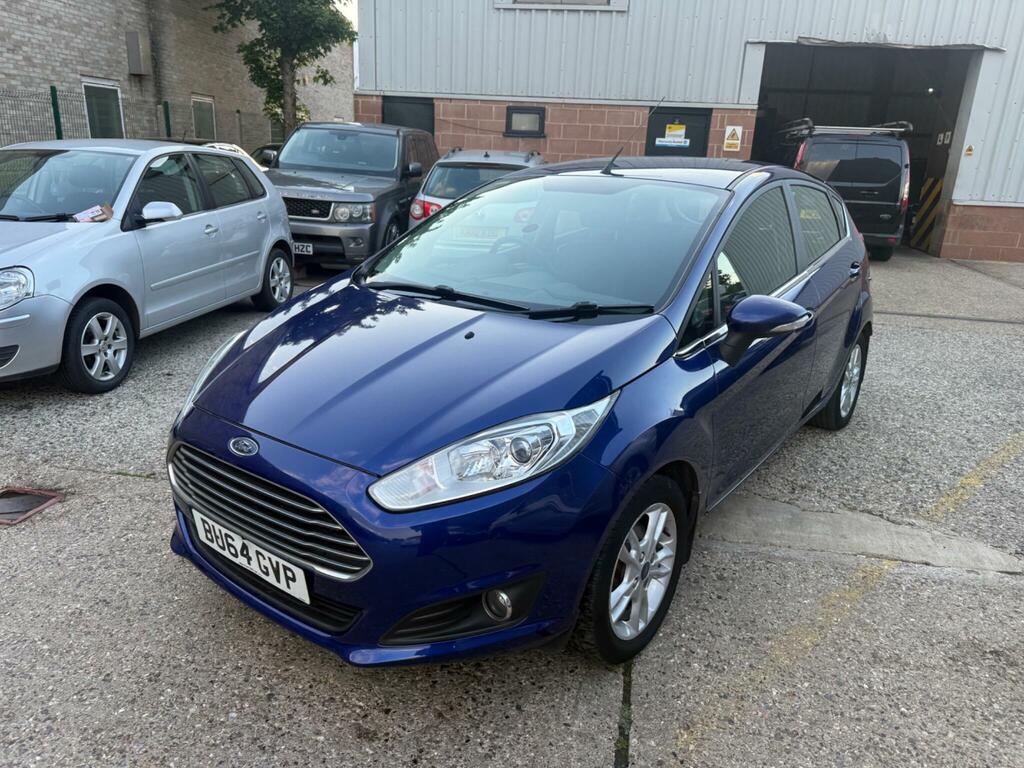 Ford Fiesta 1.0T Ecoboost Zetec Euro 5 Ss BU64GVP Blue #6