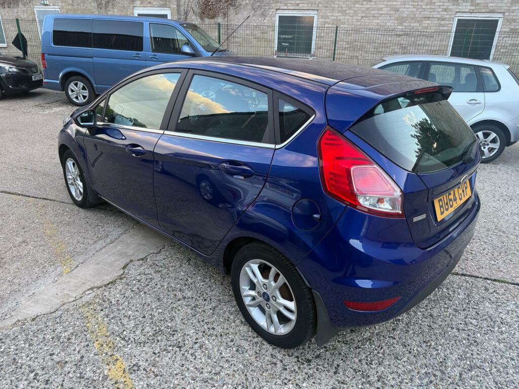 Ford Fiesta 1.0T Ecoboost Zetec Euro 5 Ss BU64GVP Blue #4