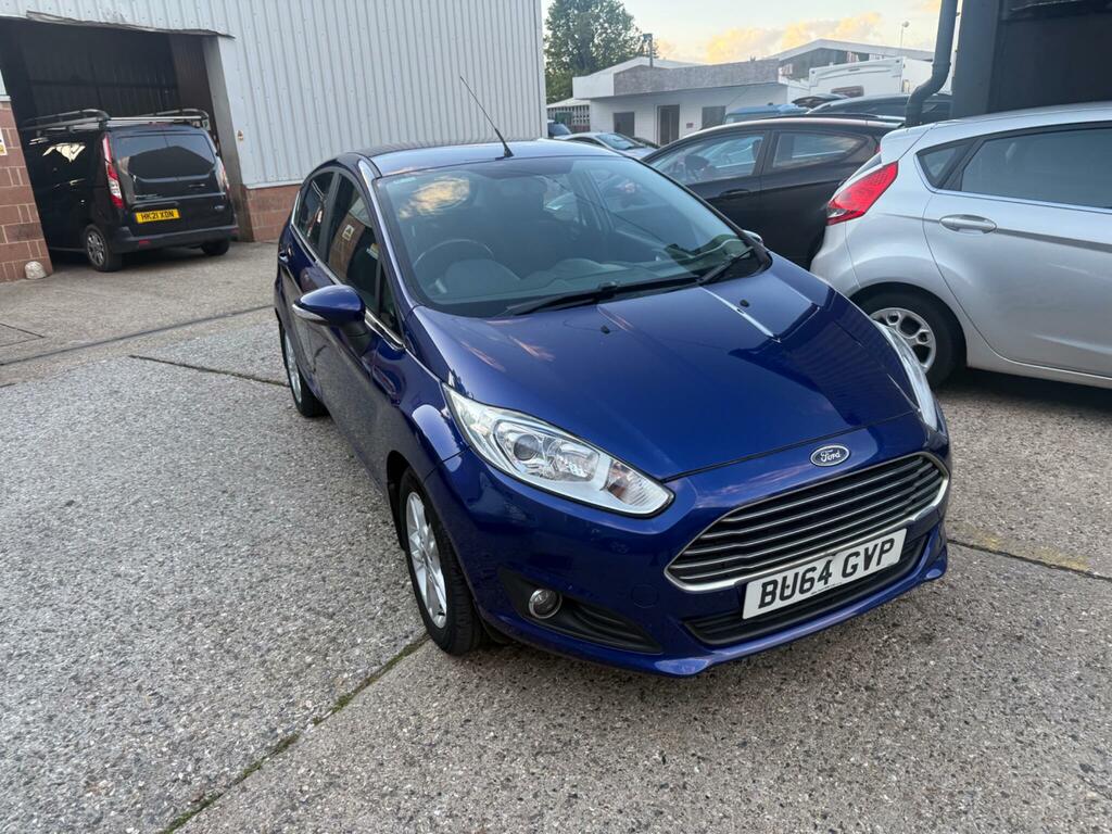 Ford Fiesta 1.0T Ecoboost Zetec Euro 5 Ss Blue