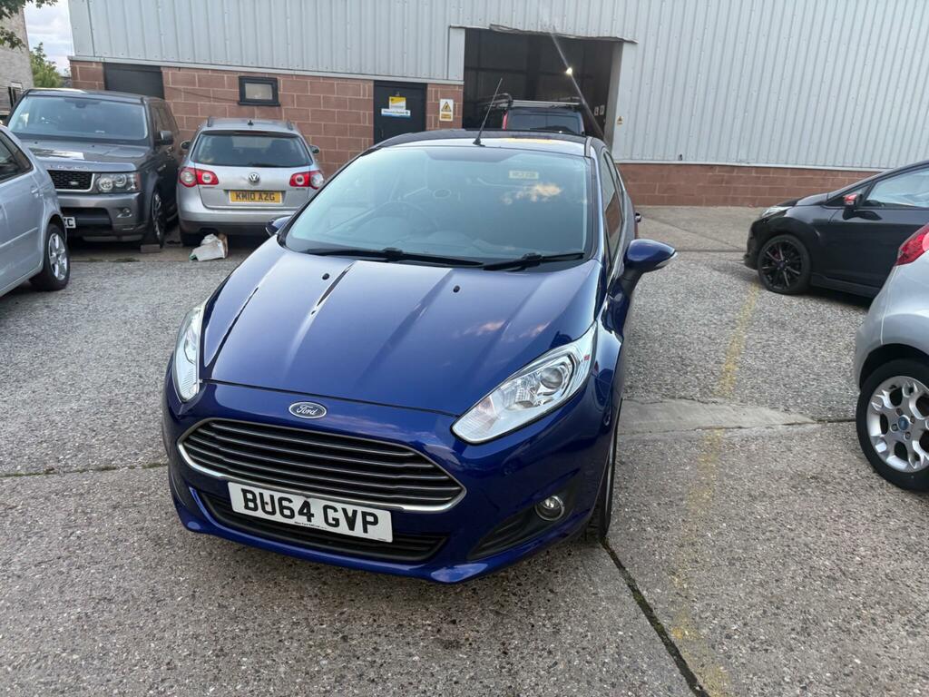 Ford Fiesta 1.0T Ecoboost Zetec Euro 5 Ss BU64GVP Blue #5