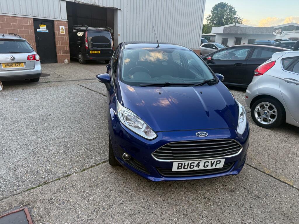Ford Fiesta 1.0T Ecoboost Zetec Euro 5 Ss BU64GVP Blue #2