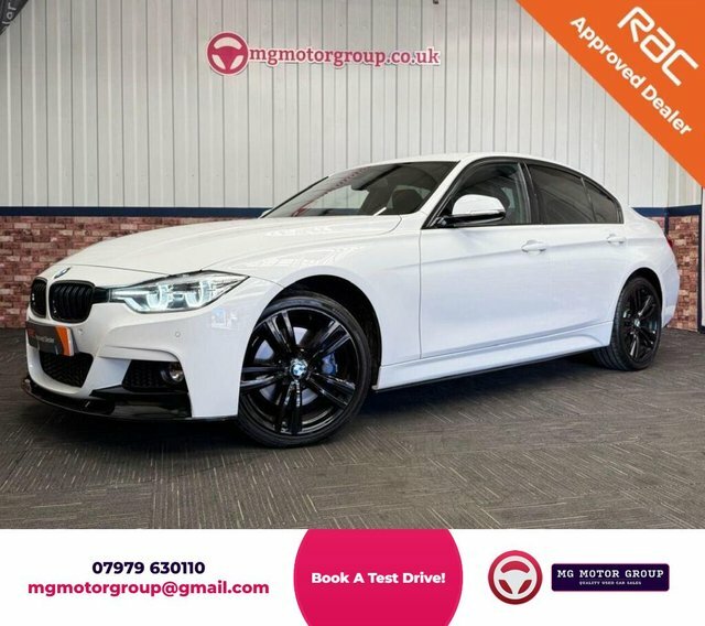 BMW 3 Series 2.0 320D M Sport Saloon Xdrive Eur White
