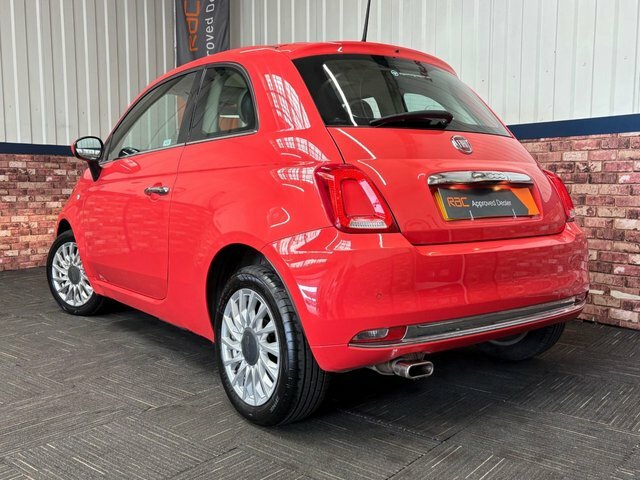Fiat 500 1.2 Lounge Hatchback Euro 6 S S SD65DCF Pink #4