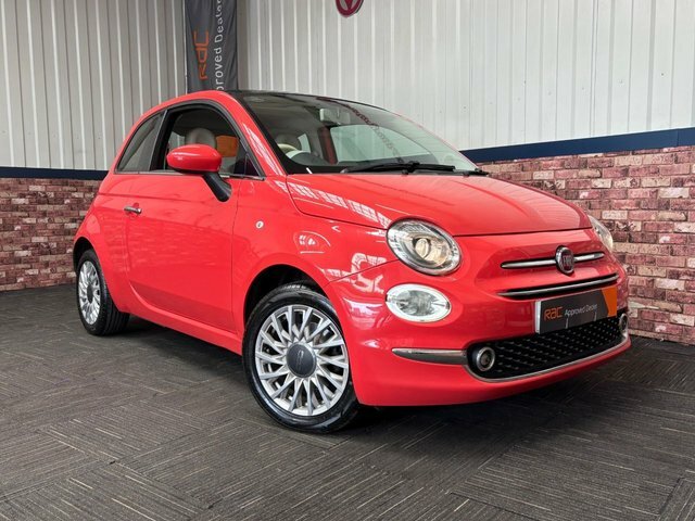 Fiat 500 1.2 Lounge Hatchback Euro 6 S S SD65DCF Pink #3