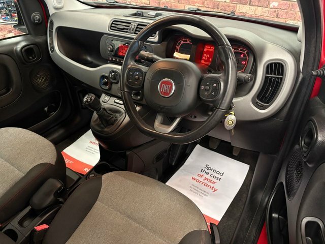 Fiat Panda 1.2 Lounge Hatchback Euro 6 69 Red #5