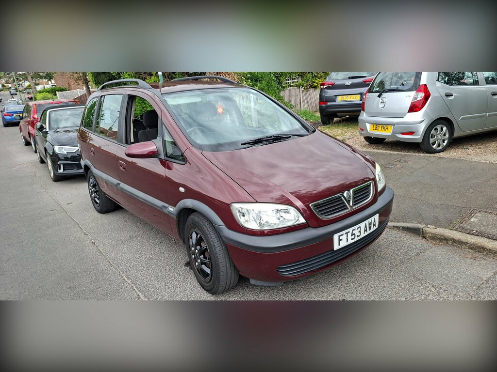 Vauxhall Zafira Mpv Silver #4