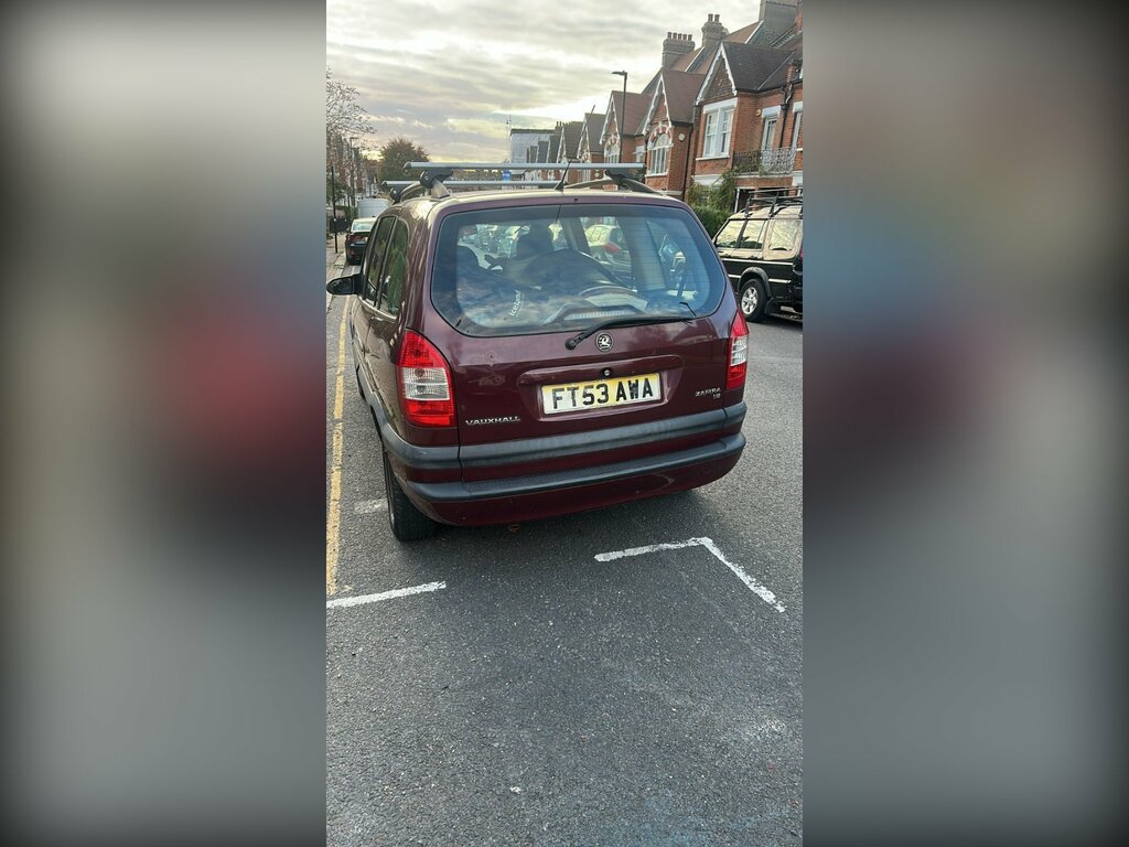 Vauxhall Zafira Mpv Silver #2