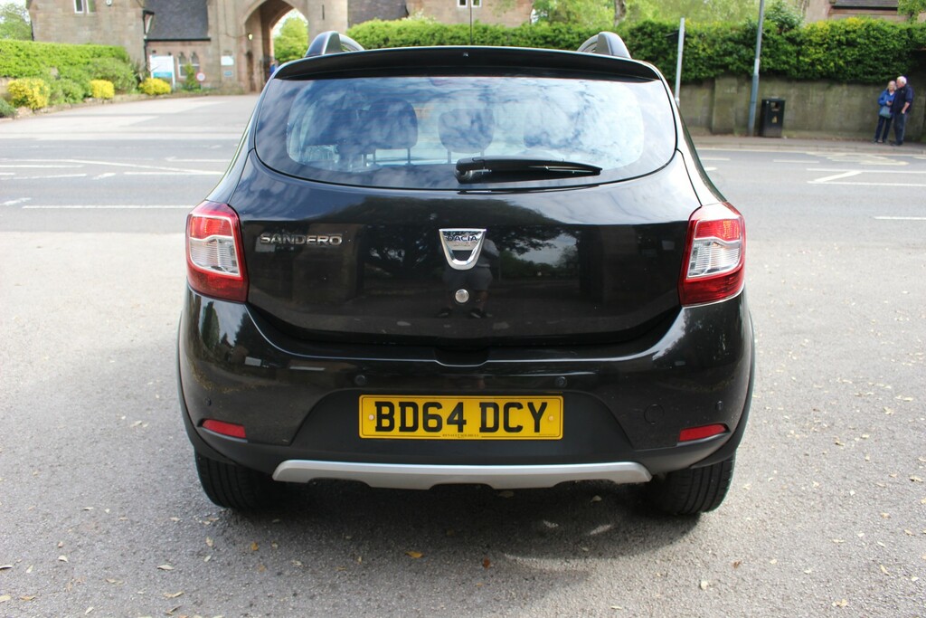 Dacia Sandero Stepway 1.5 Stepway Ambiance Dci 90 2014 BD64DCY Black #4