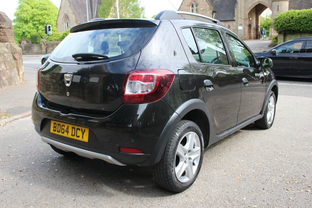 Dacia Sandero Stepway 1.5 Stepway Ambiance Dci 90 2014 BD64DCY Black #3