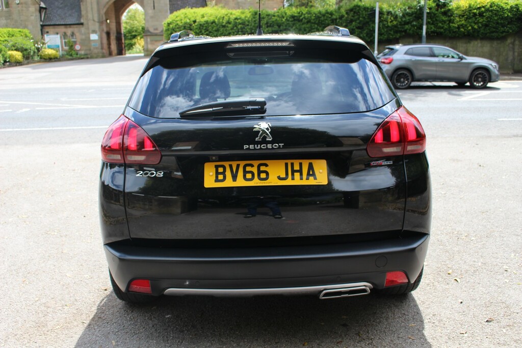 Peugeot 2008 1.6 Bluehdi Gt Line 2016 BV66JHA Black #4