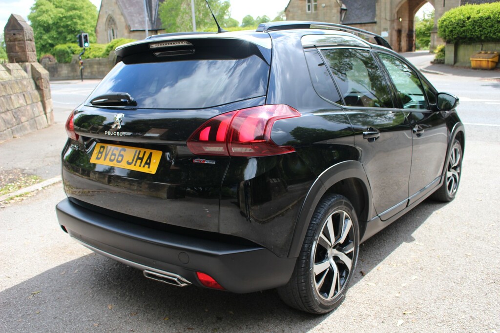 Peugeot 2008 1.6 Bluehdi Gt Line 2016 BV66JHA Black #3