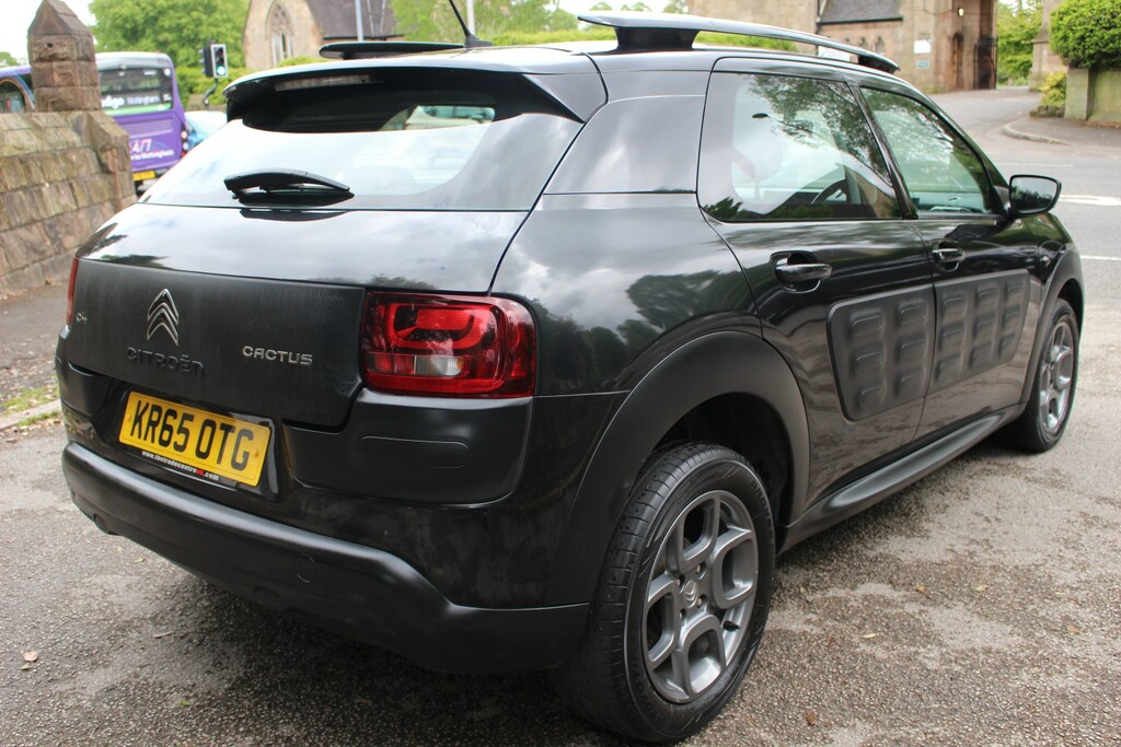 Citroen C4 Cactus 1.6 Bluehdi Feel 2015 KR65OTG Black #3