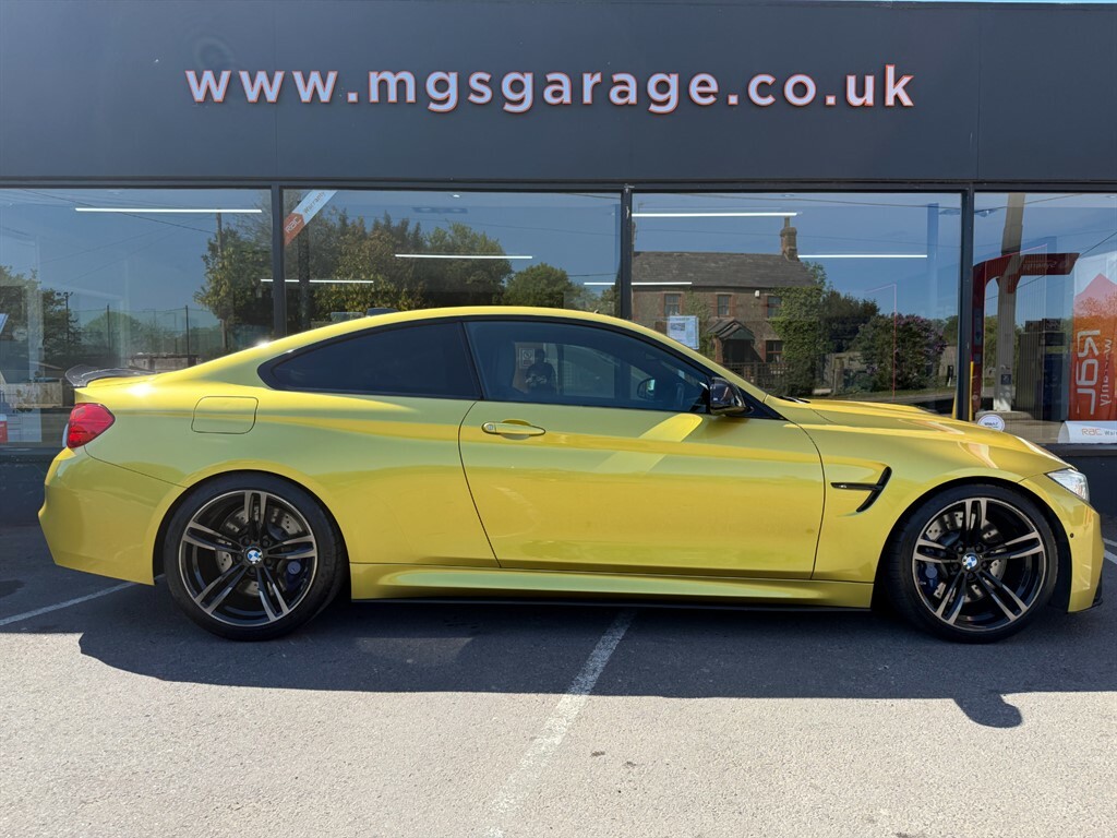 BMW M4 3.0 Biturbo Coupe Dct Euro 6 Ss 431 HG64OHB Yellow #5