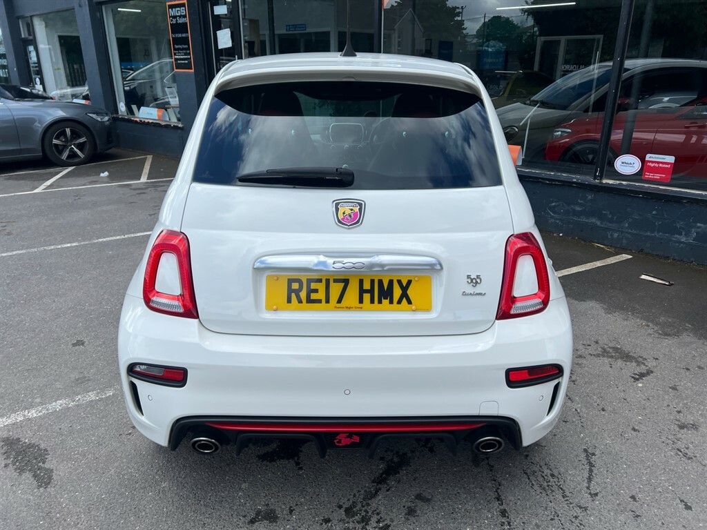 Abarth 595 1.4 T-jet Turismo Hatchback Euro RE17HMX White #6