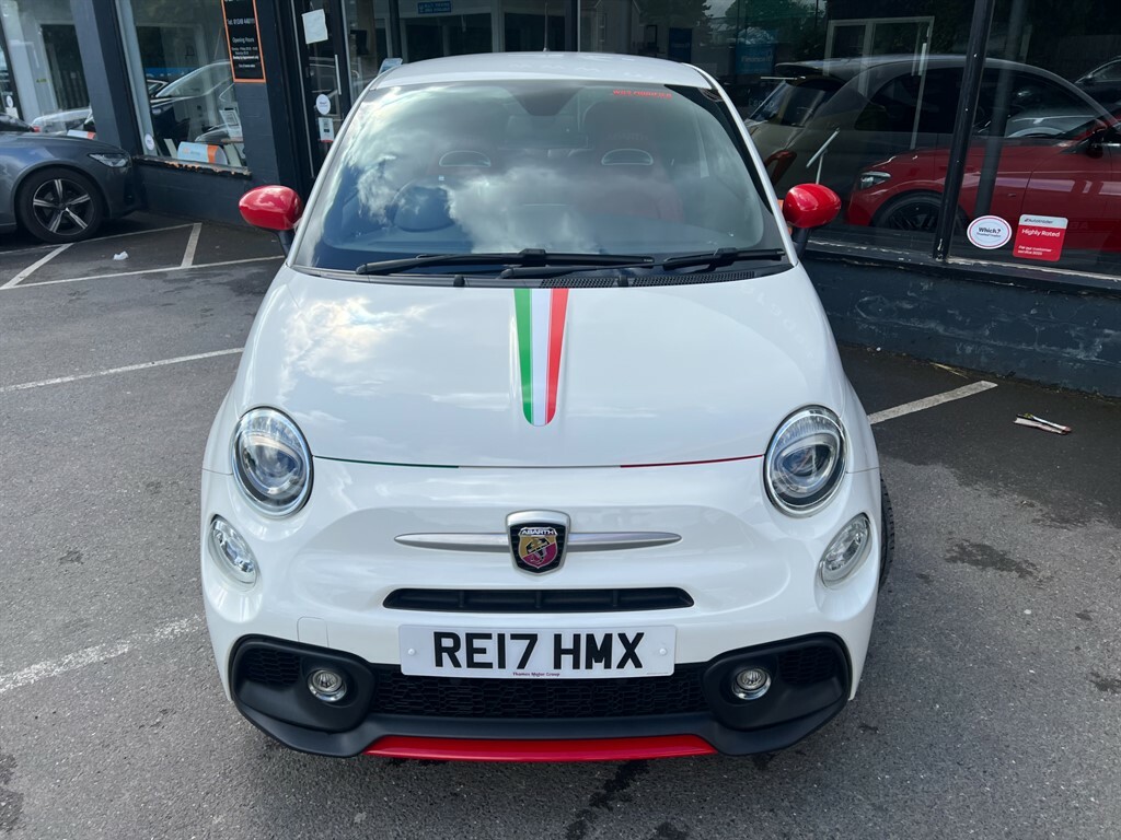 Abarth 595 1.4 T-jet Turismo Hatchback Euro RE17HMX White #2
