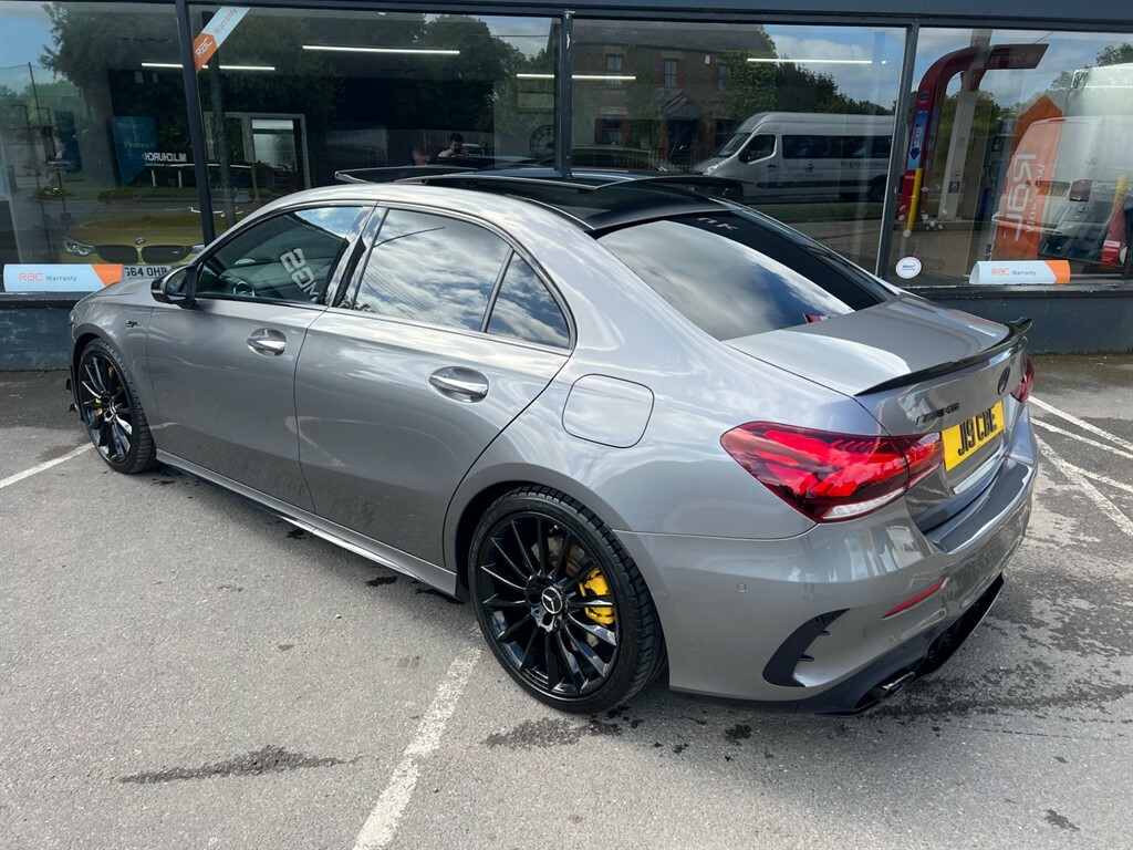 Mercedes-Benz A Class 2.0 Premium Plus Saloon Spds Dct 4Mat J19CBE Grey #6