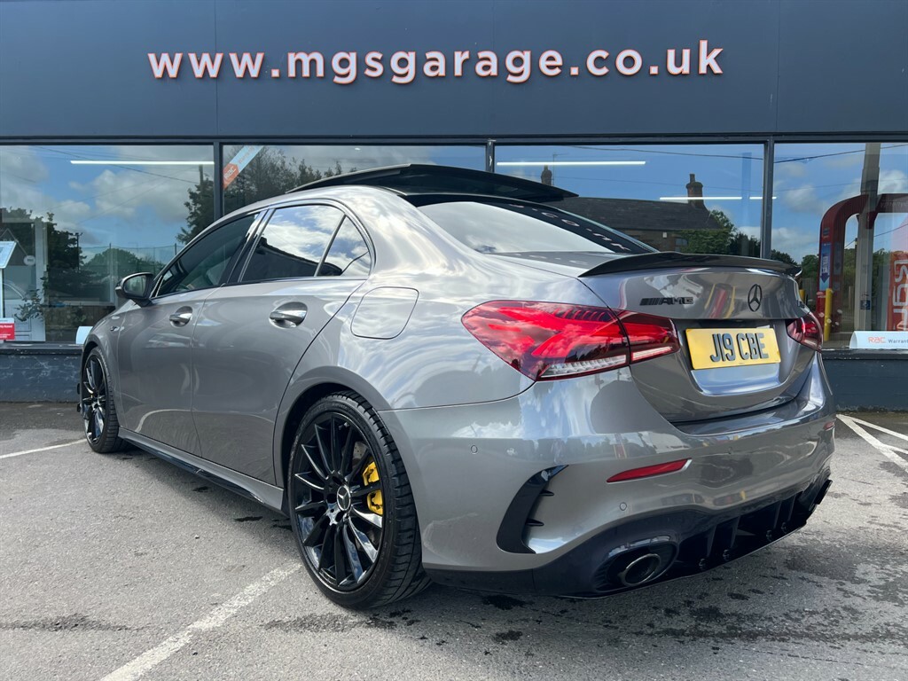 Mercedes-Benz A Class 2.0 Premium Plus Saloon Spds Dct 4Mat Grey