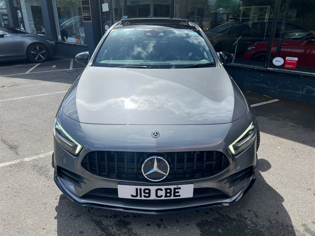 Mercedes-Benz A Class 2.0 Premium Plus Saloon Spds Dct 4Mat J19CBE Grey #2