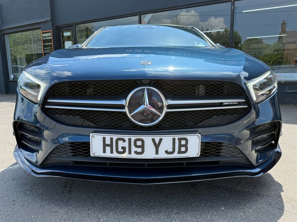 Mercedes-Benz A Class 2.0 Premium Plus Hatchback Spds Dct 4 HG19YJB Blue #5