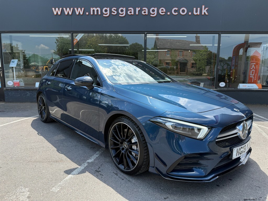 Mercedes-Benz A Class 2.0 Premium Plus Hatchback Spds Dct 4 Blue