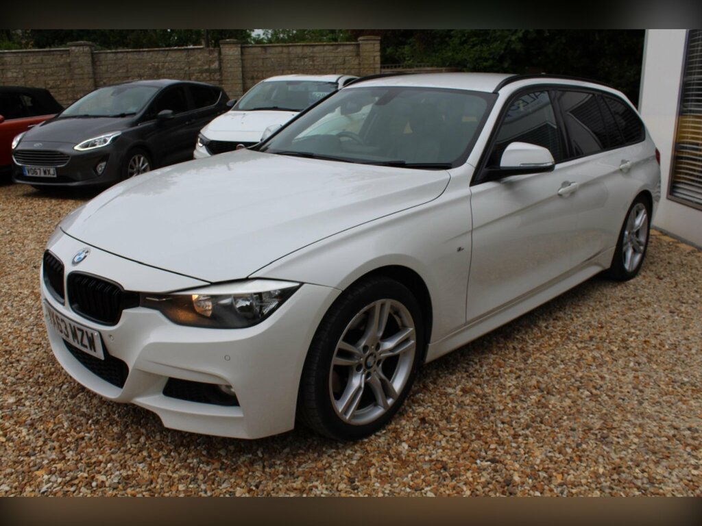 BMW 3 Series 3.0 330D M Sport Touring Euro 5 Ss YK63MZW White #3