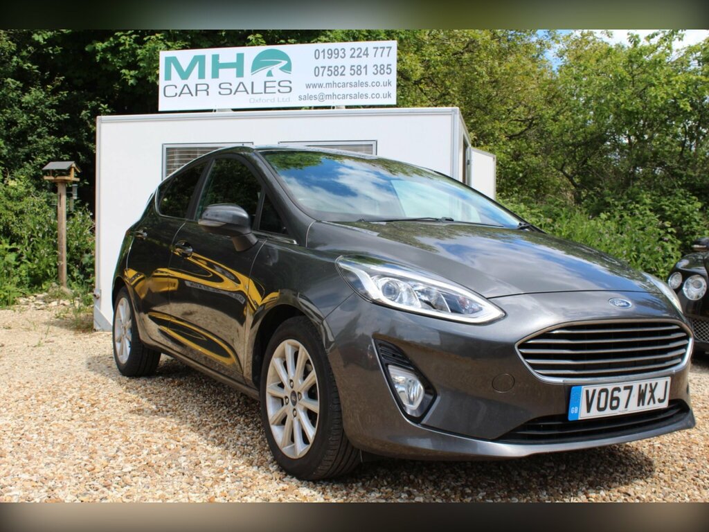 Ford Fiesta 1.0T Ecoboost Titanium Euro 6 Ss VO67WXJ Grey #6