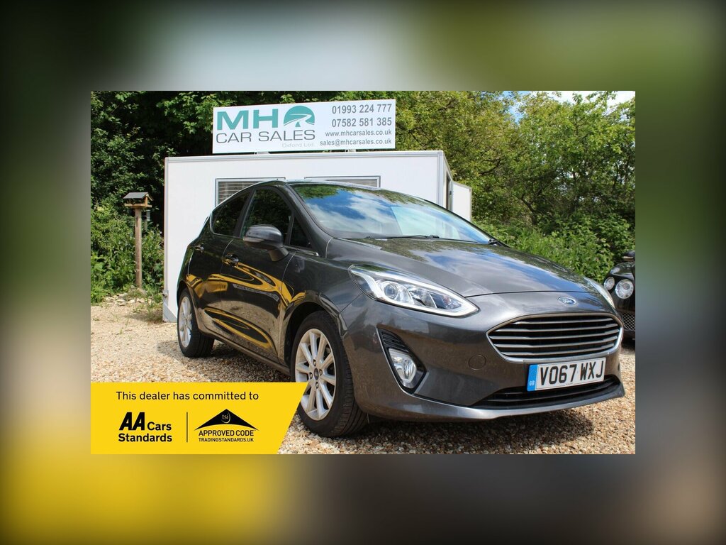 Ford Fiesta 1.0T Ecoboost Titanium Euro 6 Ss Grey