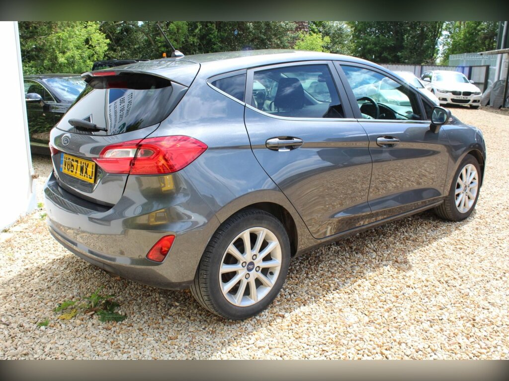 Ford Fiesta 1.0T Ecoboost Titanium Euro 6 Ss VO67WXJ Grey #4