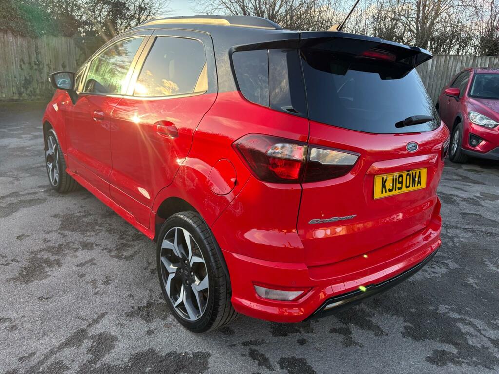 Ford Ecosport 1.0T Ecoboost St-line Euro 6 Ss KJ19OWA Red #4