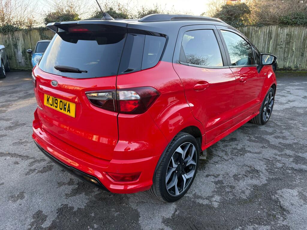 Ford Ecosport 1.0T Ecoboost St-line Euro 6 Ss KJ19OWA Red #3