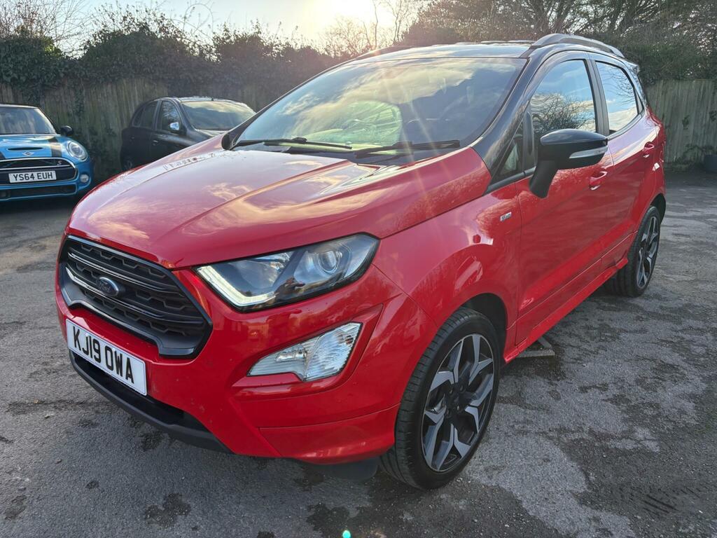 Ford Ecosport 1.0T Ecoboost St-line Euro 6 Ss KJ19OWA Red #6