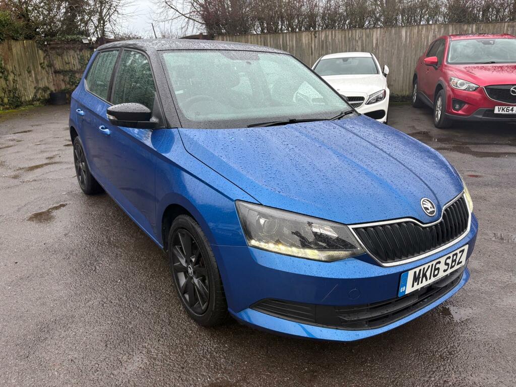 Skoda Fabia 1.2 Tsi Colour Edition Euro 6 Ss Blue