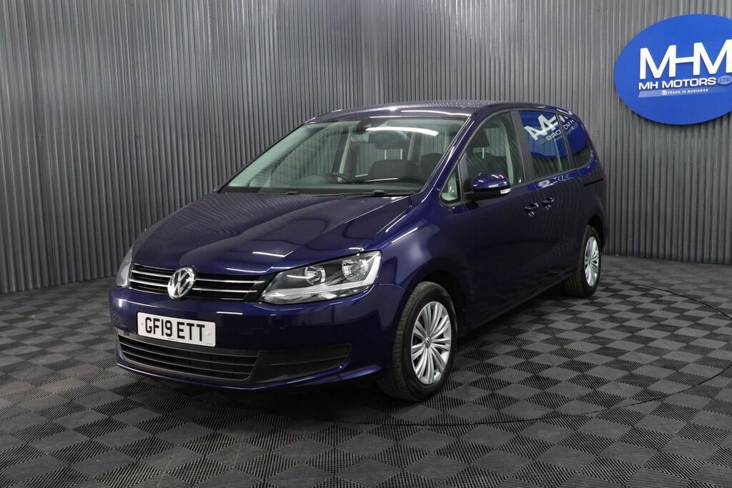 Volkswagen Sharan Tdi S Mpv Blue #3