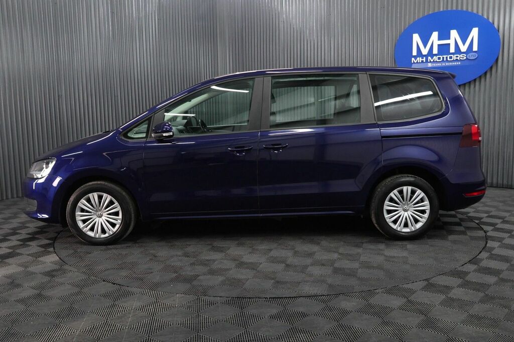 Volkswagen Sharan Tdi S Mpv Blue #4