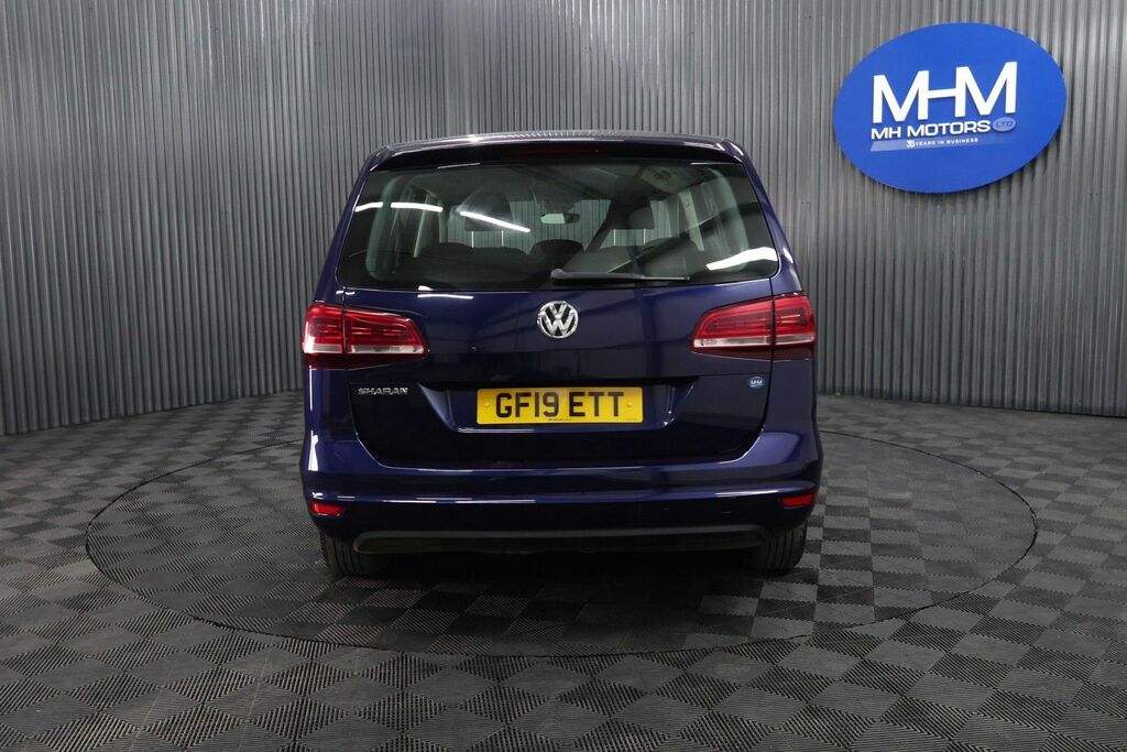 Volkswagen Sharan Tdi S Mpv Blue #6